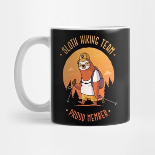 Sloth Hiking Team Mug